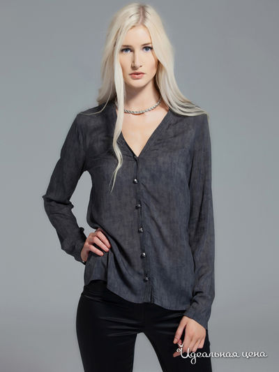 Блуза Versace 19.69, цвет серый