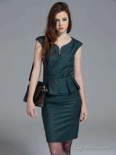 Платье Versace 19.69, цвет зеленый
