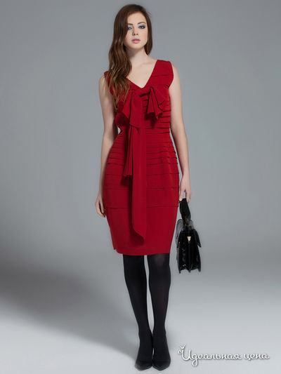 Платье Versace 19.69, цвет бордовый
