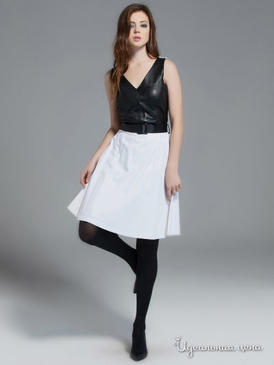 Платье Versace 19.69, цвет белый, черный