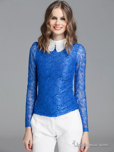 Блуза Versace 19.69, цвет синий