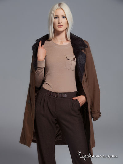 Блуза Versace 19.69, цвет бежевый