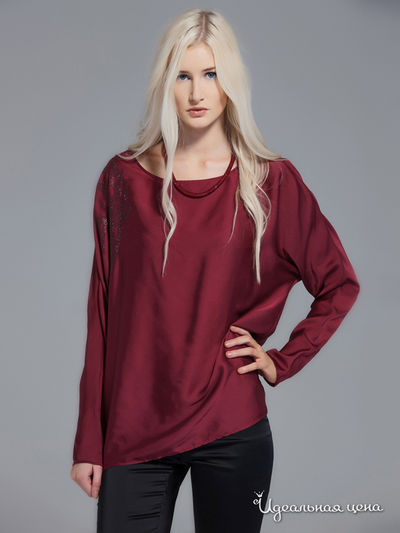 Блуза Versace 19.69, цвет бордовый
