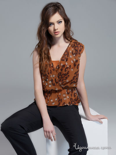 Блуза Versace 19.69, цвет оранжевый