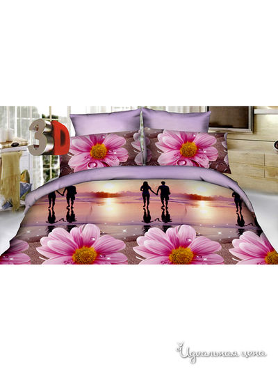 Комплект постельного белья, 1,5-спальный Pandora, цвет Мультиколор