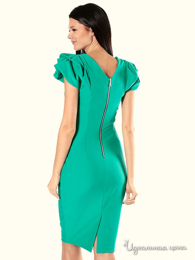 Платье Diva, цвет зеленый