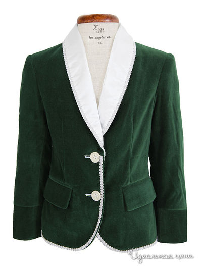 Пиджак La Miniatura, цвет зеленый