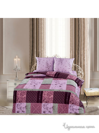 Комплект постельного белья 1,5-спальный, 70*70 см Романтика, цвет Мультиколор