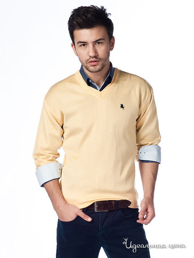 Пуловер Saint Laurent, цвет желтый