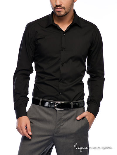 Рубашка Saint Laurent, цвет черный