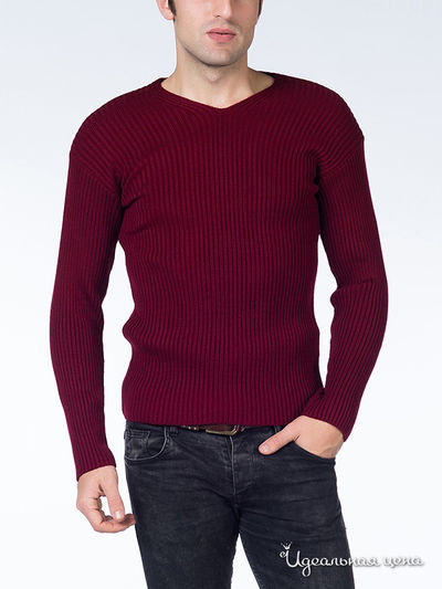 Пуловер Saint Laurent, цвет бордовый