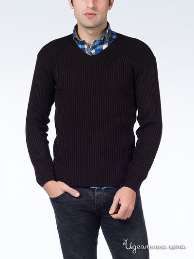 Пуловер Saint Laurent, цвет коричневый