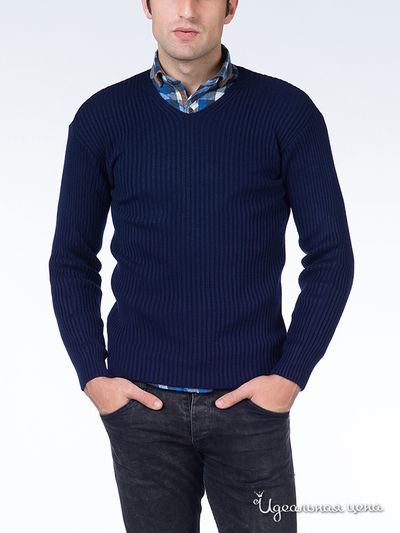 Пуловер Saint Laurent, цвет темно-синий
