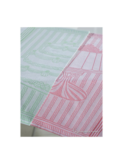 Набор полотенец, 40х60, 2 шт Primavelle, цвет розовый, зеленый