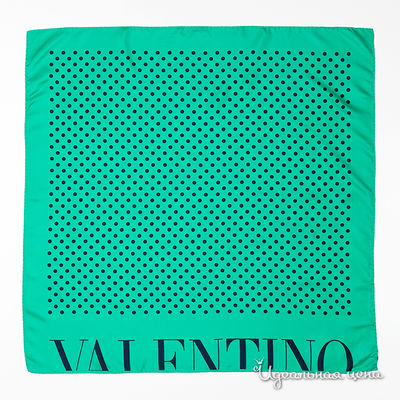 Платок Valentino, цвет цвет изумрудный