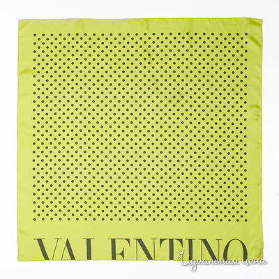Платок Valentino, цвет цвет лимонный