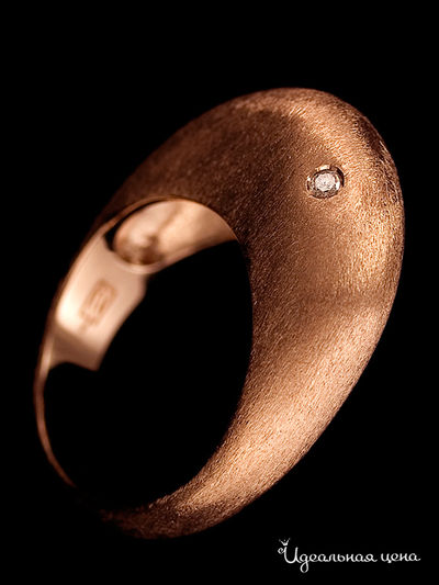 Кольцо Ainsi-classic, цвет розовое золото