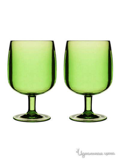 Набор стаканов, 4 шт Sagaform, цвет зеленый