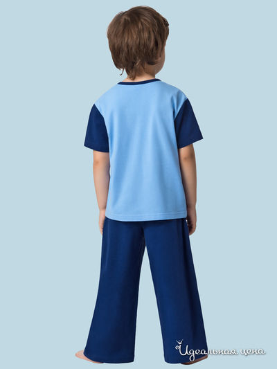 Пижама Nirey для мальчика, цвет синий, голубой