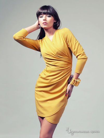 Платье Vera Fashion, цвет желтый