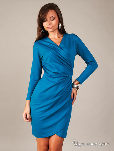 Платье Vera Fashion, цвет голубой