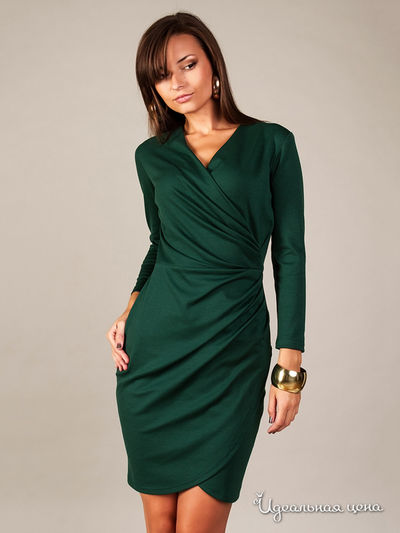 Платье Vera Fashion, цвет зеленый