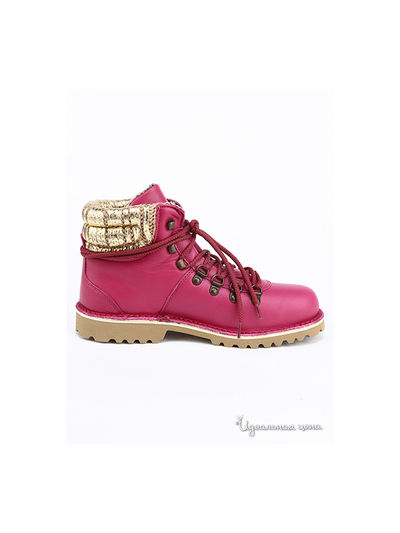 Ботинки Bouton, цвет розовый