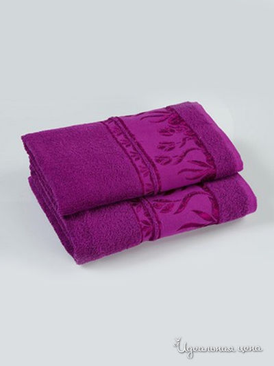 Полотенце, 70х140 см Португалия, цвет фиолетовый
