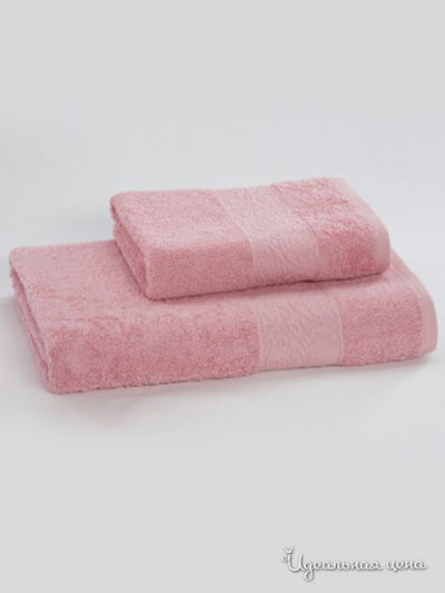 Полотенце, 70х140 см Романтика, цвет розовый