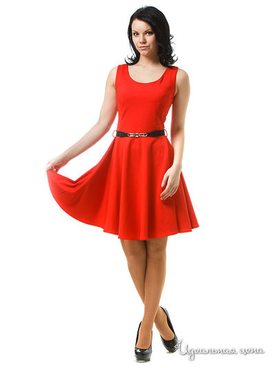 Платье Fervente, цвет красный