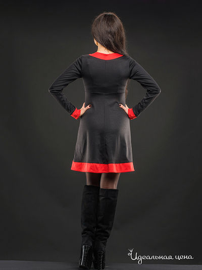 Платье Dream Dress, цвет черный, красный