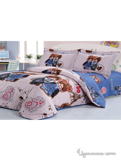 Комплект постельного белья, 1,5-спальный Softline, цвет мультиколор