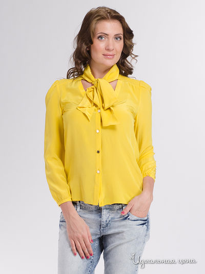 Блуза Juicy Couture, цвет желтый