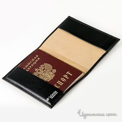 Обложка для паспорта LaCorazza, цвет черный