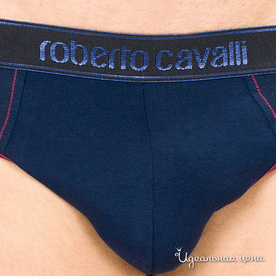 Трусы Roberto Cavalli мужские, цвет синий