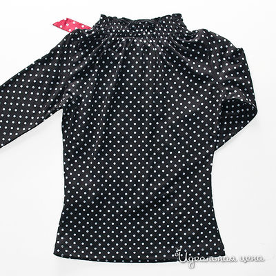 Блузка Miss Sixty Junior для девочки, цвет черный, рост 92-164 см