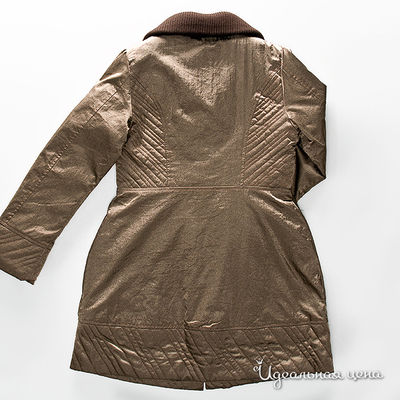 Пальто коричневое для девочки, рост 92-164 см