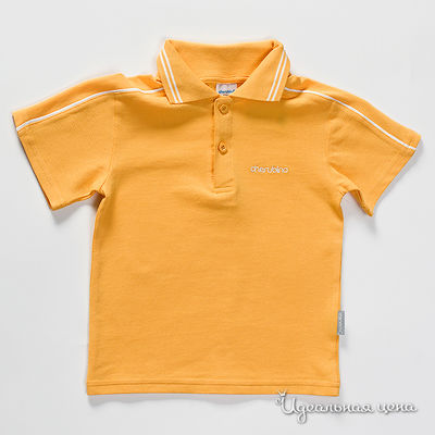 Рубашка-поло желтая для мальчика, рост 104-122 см