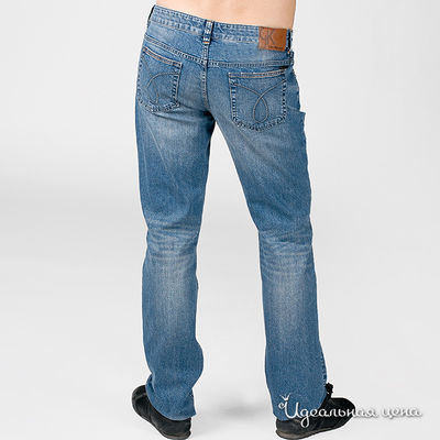 Джинсы Calvin Klein Jeans мужские, цвет голубой