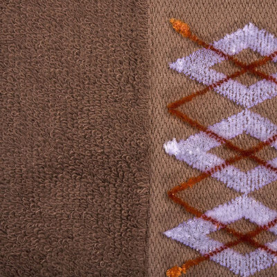 Комплект махровых полотенец Dilan, цвет коричневый, 6 шт.