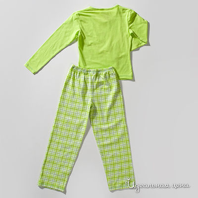 Пижама салатовая для девочки, рост 128-146 см