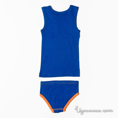 Комплект Cherubino для мальчика, цвет синий / оранжевый