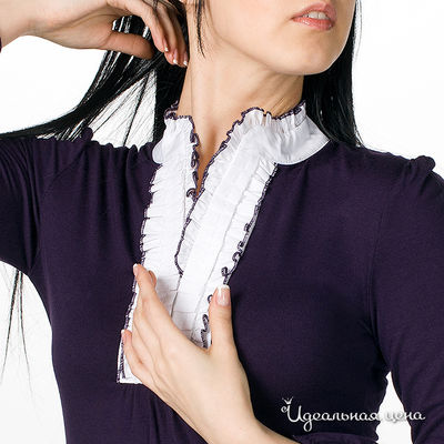 Блуза Pompa женская, цвет баклажановый
