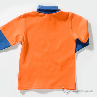 Джемпер оранжевый для мальчика, рост 104-122 см