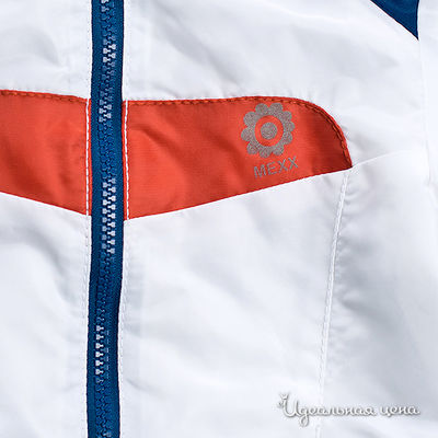 Куртка Mexx для девочки, цвет белый / синий / красный
