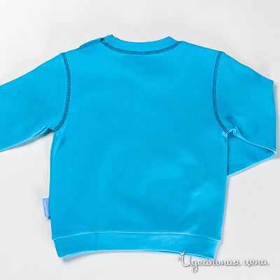 Джемпер петрольного цвета для мальчика, рост 80-98 см