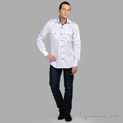 Рубашка Jess France мужская, цвет белый