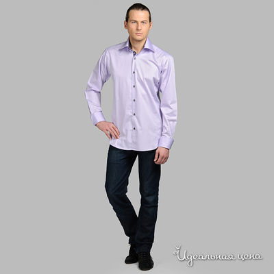 Рубашка Jess France мужская, цвет лиловый