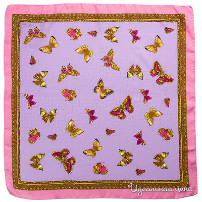Платок Итальянские платки женский, цвет сиреневый / розовый
