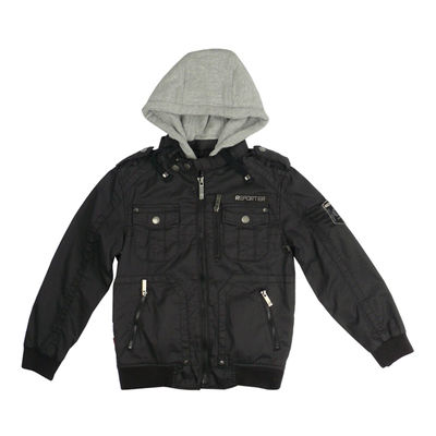 Куртка Young Reporter для мальчика, цвет черный, рост 146-152 см